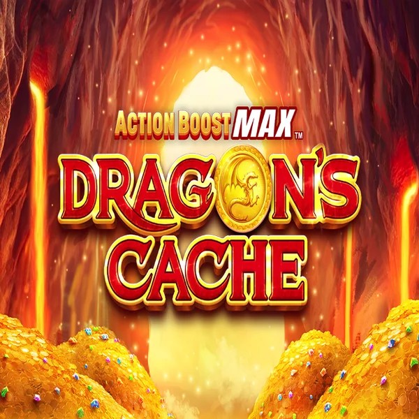 Action Boost Max Dragon's Cache logo by SpinPlay Games Bol Casino